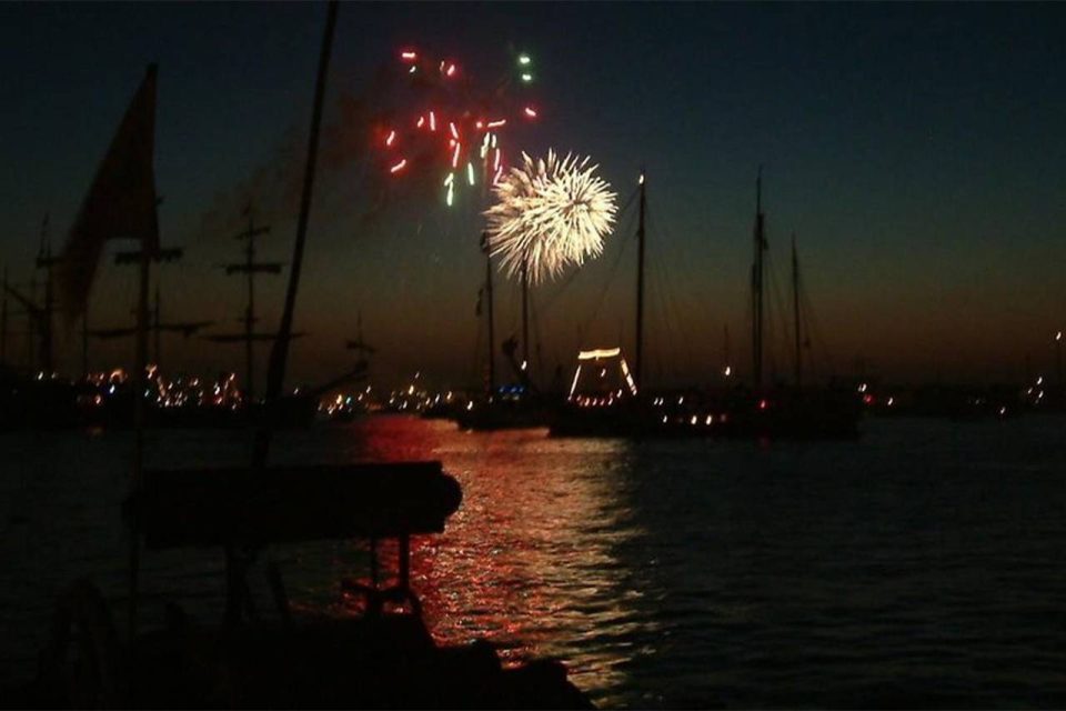 Fireworks over Key West, FL