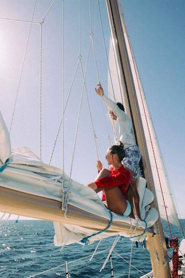 key west sunset sailboat